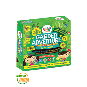 Genius Box Learning STEM Toy for 5+ Year Age: Garden Adventure DIY,Activity Kit, Learning Kit, Educational Kit 30 Activity Kit - Gifts4All
