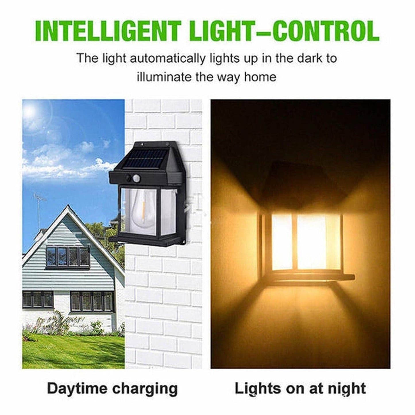 Solar Light Outdoor Wall Light - Gifts4All