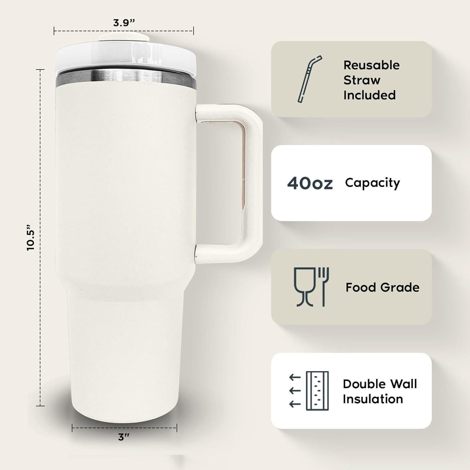 Stainless Steel Cup acuum Insulated Tumbler for Water - Gifts4All