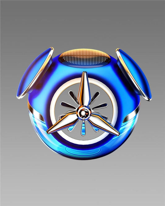 Powered Liquid Car Perfume - Auto Rotation Fan for Car Dashboard - Gifts4All