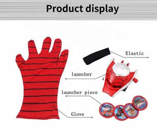 Spiderman Launcher Toy with Spiderman Gloves - Gifts4All