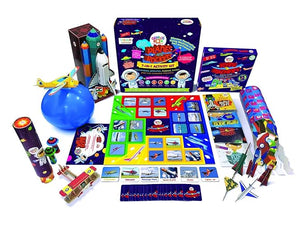 Genius Box Educational Toy for 5+ Year Age: Planes and Rockets DIY, Activity Kit, Learning Kit, Educational Kit, STEM Toy 20 Activity Kit - Gifts4All