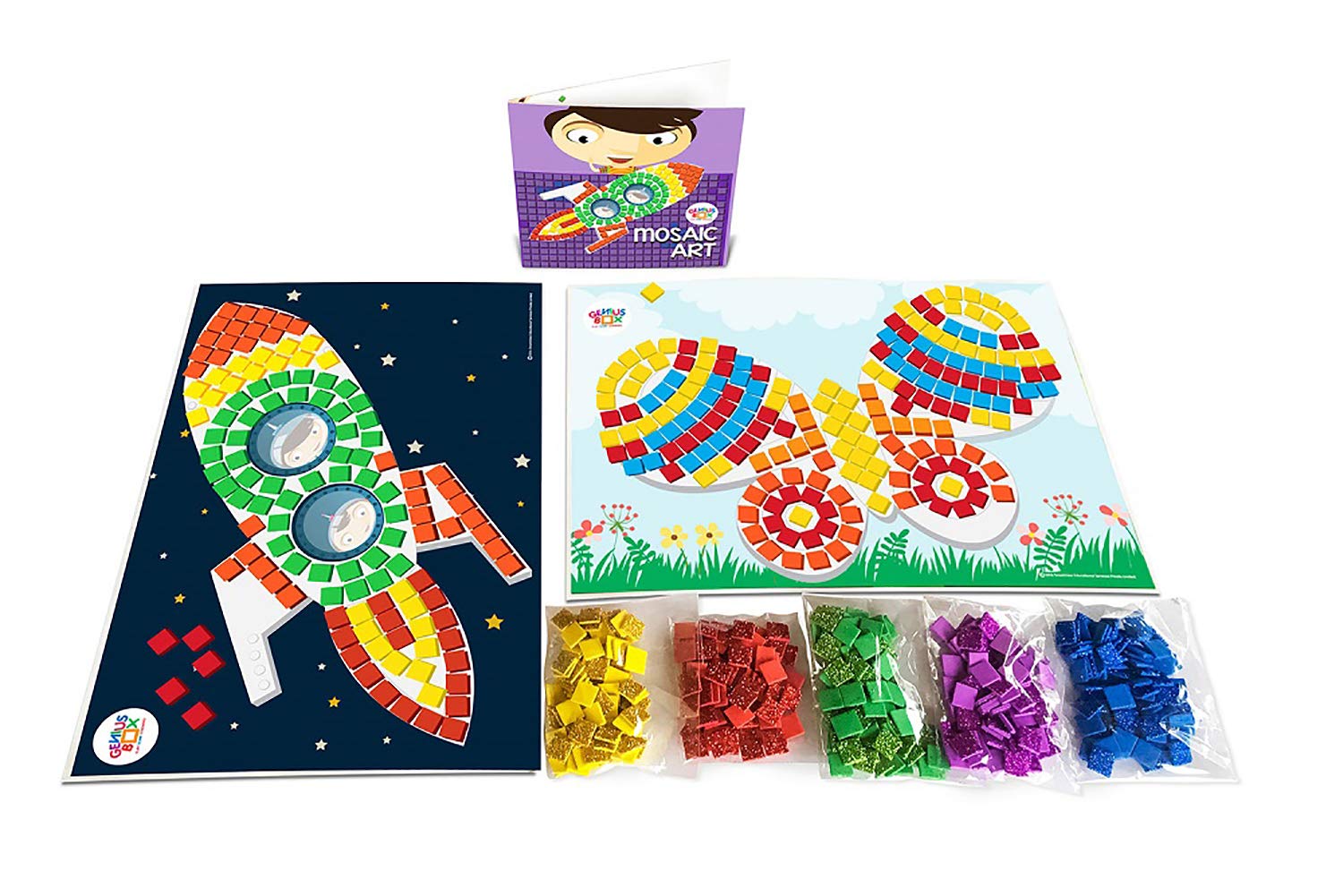 Genius Box Educational Toy for 5+ Year Age: Art and Murals DIY, Activity Kit, Learning Kit, Educational Kit, STEM Toy 16 Activity Kit - Gifts4All