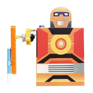 Genius Box - Play Some Learning Genius Box Educational Toy - Play Some Learning 3 in 1 Activity S.T.E.M Learning Kit for Children Age 7+ : Wiggle Bot Activity Kit - Multicolor - Gifts4All