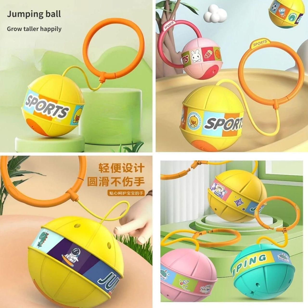 Skip Ball, Portable Foldable Colorful Flash Wheel Swing Ball, Kids Toys - Gifts4All
