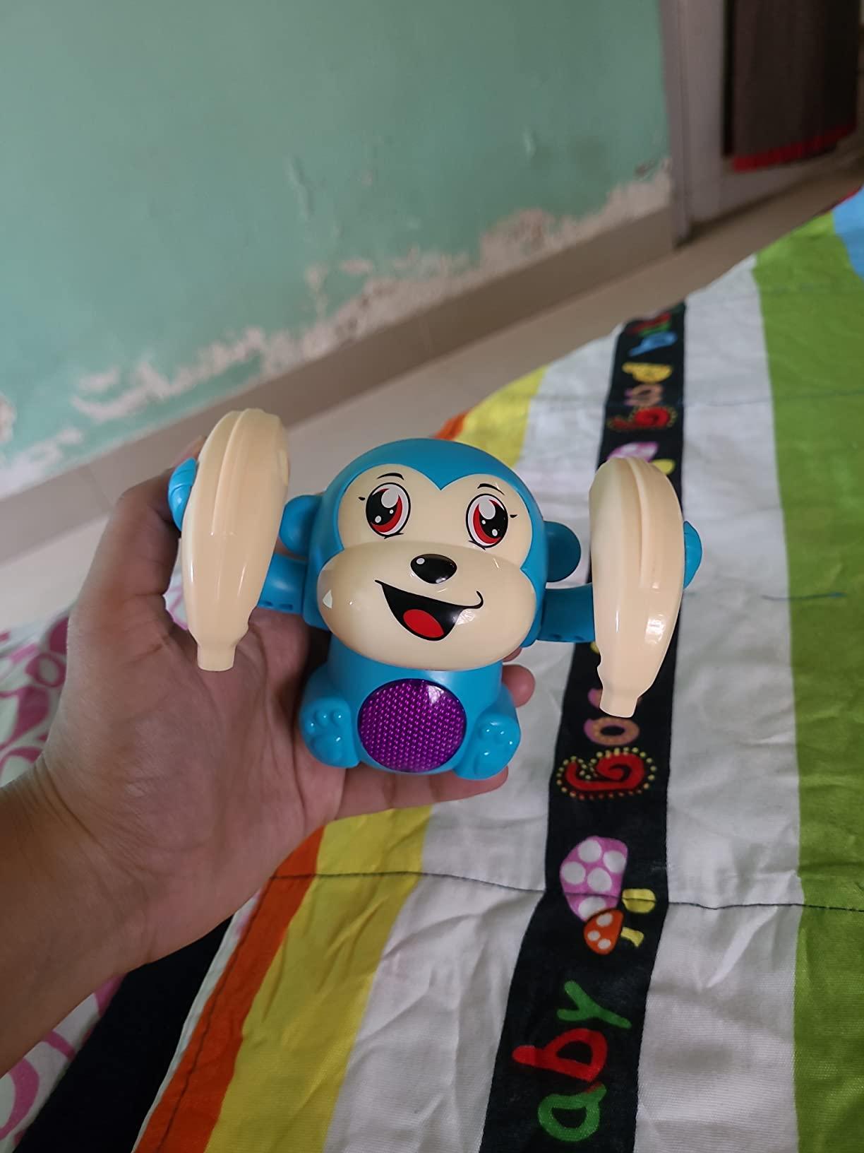 Dancing and Spinning Rolling Doll Tumble Monkey - Gifts4All