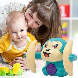 Dancing and Spinning Rolling Doll Tumble Monkey - Gifts4All