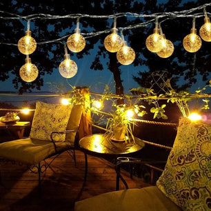 New 16 LED Crystal Balls String Light - Gifts4All
