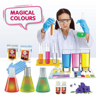 Genius Box - Play some Learning 3 in 1 Activity S.T.E.M Learning Kit for Children Age 7+ : Magical Science Activity Kit - Gifts4All