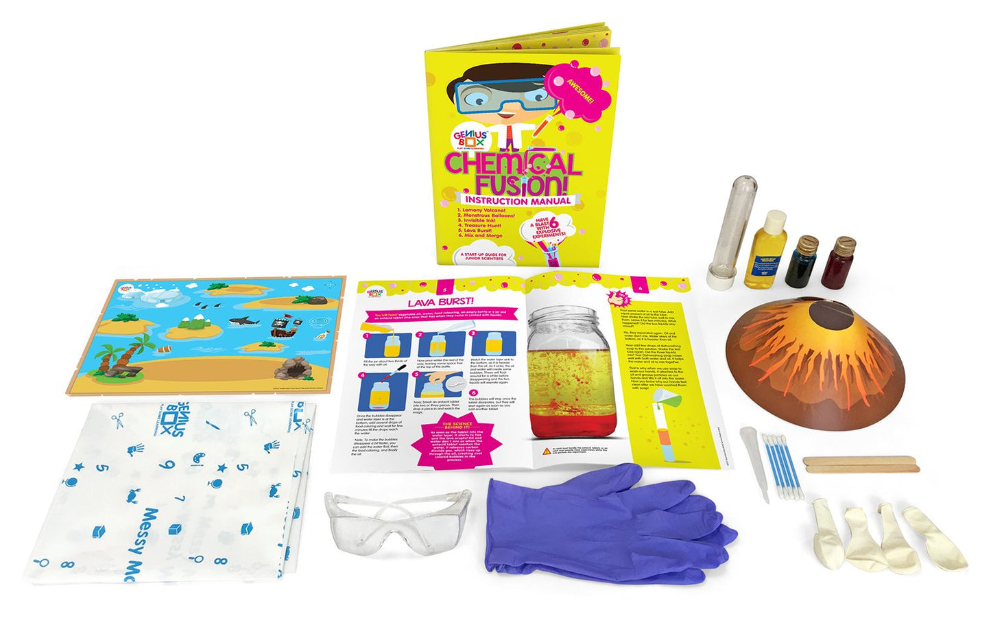 Genius Box Educational Toy for 5 Years and Up: Ultimate Science Lab DIY, Activity Kit, Learning Kit, Educational Kit, STEM Toy 100 Activity Kit - Gifts4All
