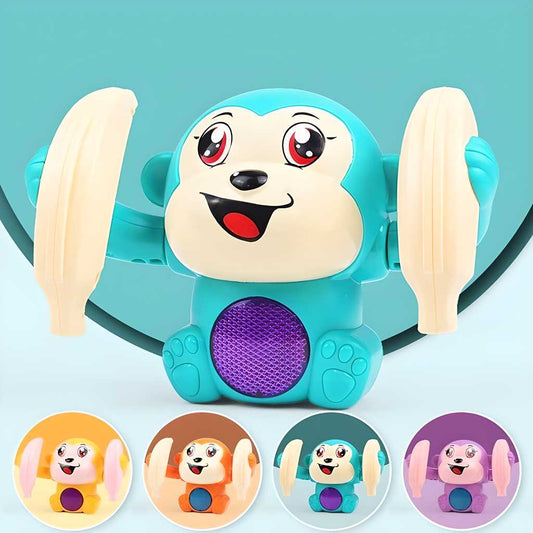 Dancing and Spinning Rolling Doll Tumble Monkey - Gifts4All