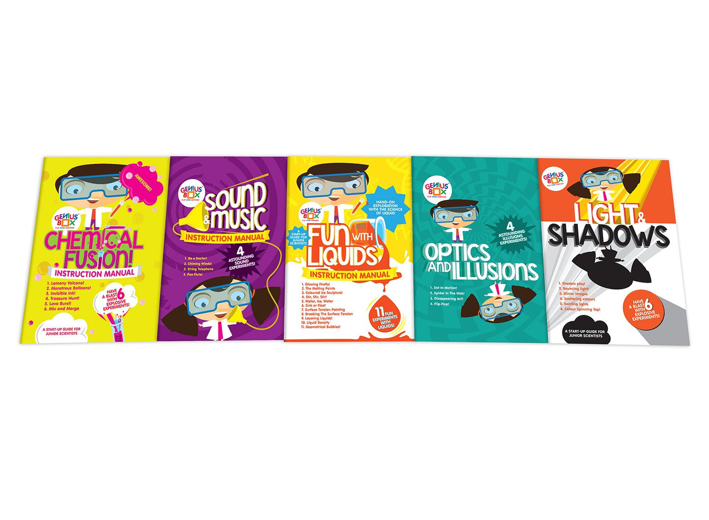 Genius Box Educational Toy for 5 Years and Up: Ultimate Science Lab DIY, Activity Kit, Learning Kit, Educational Kit, STEM Toy 100 Activity Kit - Gifts4All