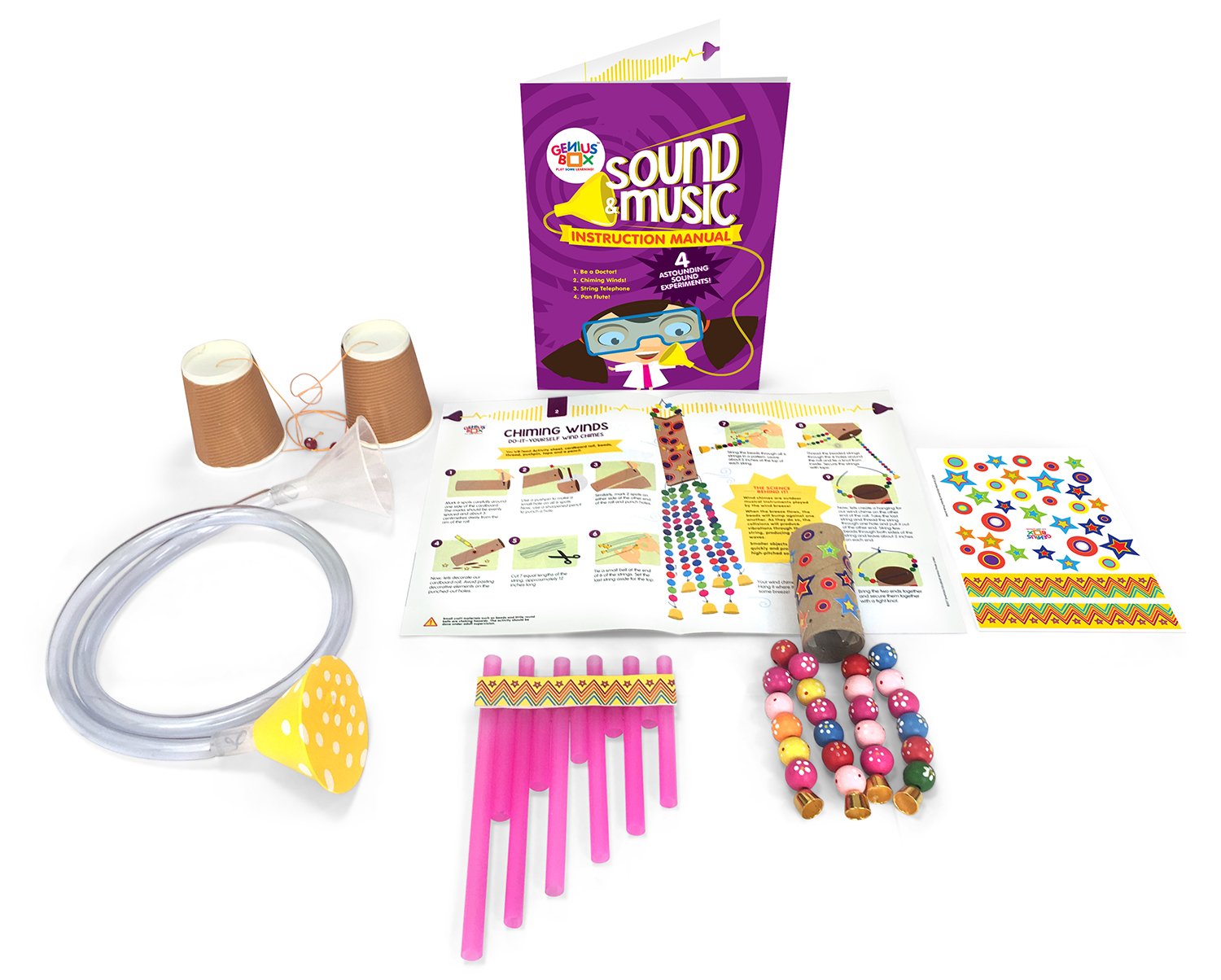Genius Box Educational Toy for 5 Years and Up: Ultimate Science Lab DIY, Activity Kit, Learning Kit, Educational Kit, STEM Toy 100 Activity Kit - Gifts4All