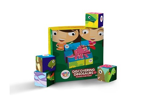 Genius Box - Play some Learning Educational Toy for 5+ Year Age: Discovering Dinosaurs DIY, Activity Kit, Learning Kit, Educational Kit, STEM Toy 16 Activity Kit - Gifts4All