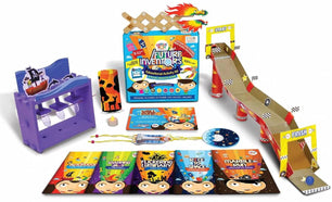 Genius Box - Play some Learning 5 in 1 Activity S.T.E.M Learning Kit for Children Age 8 Years and Up: Future Inventors Activity Kit (Multicolour) - Gifts4All