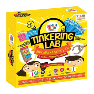 Genius Box - Play some Learning Educational Toy for 8+ Year Age: Tinkering Lab DIY, Activity Kit, Experiment, Learning Kit, Educational Kit, STEM Toy - Gifts4All