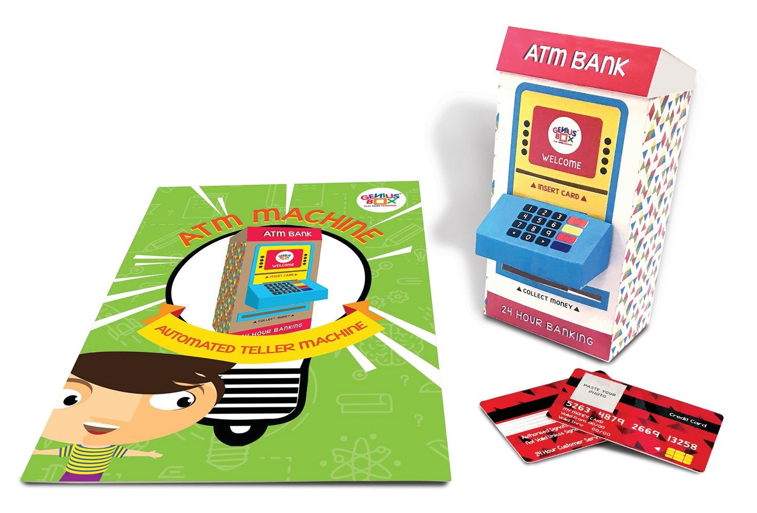 Genius Box - Play some Learning Educational Toy for 8+ Year Age: Tinkering Lab DIY, Activity Kit, Experiment, Learning Kit, Educational Kit, STEM Toy - Gifts4All