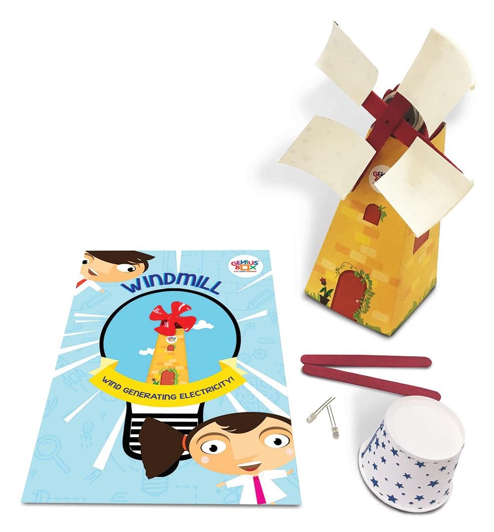 Genius Box - Play some Learning Educational Toy for 8+ Year Age: Tinkering Lab DIY, Activity Kit, Experiment, Learning Kit, Educational Kit, STEM Toy - Gifts4All